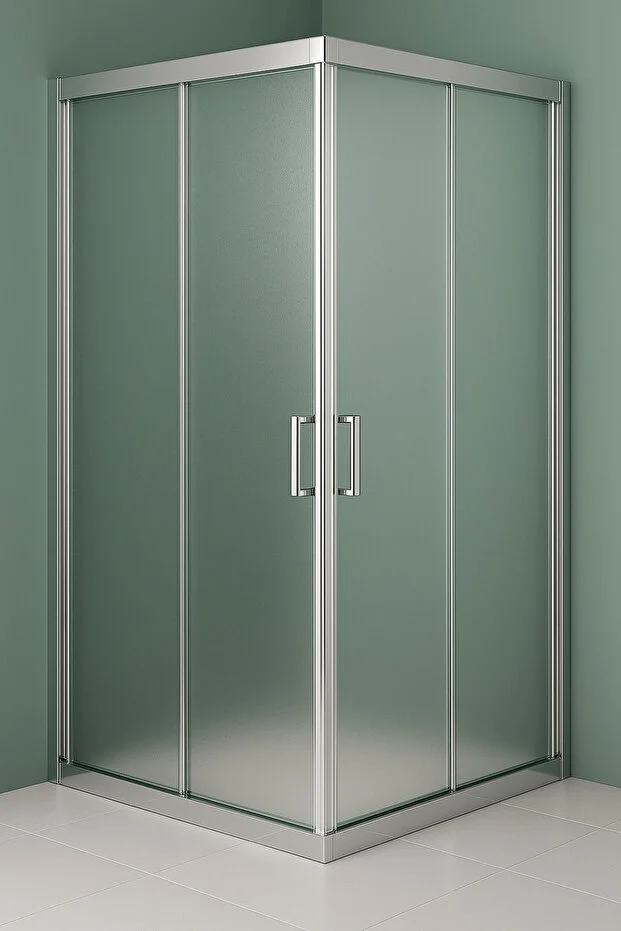 Duşakabin Kare 5mm Buzlu Cam H:190